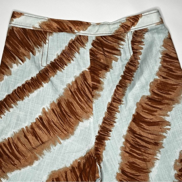 Moon River Gray and White Pants Large - Picture 5 of 14